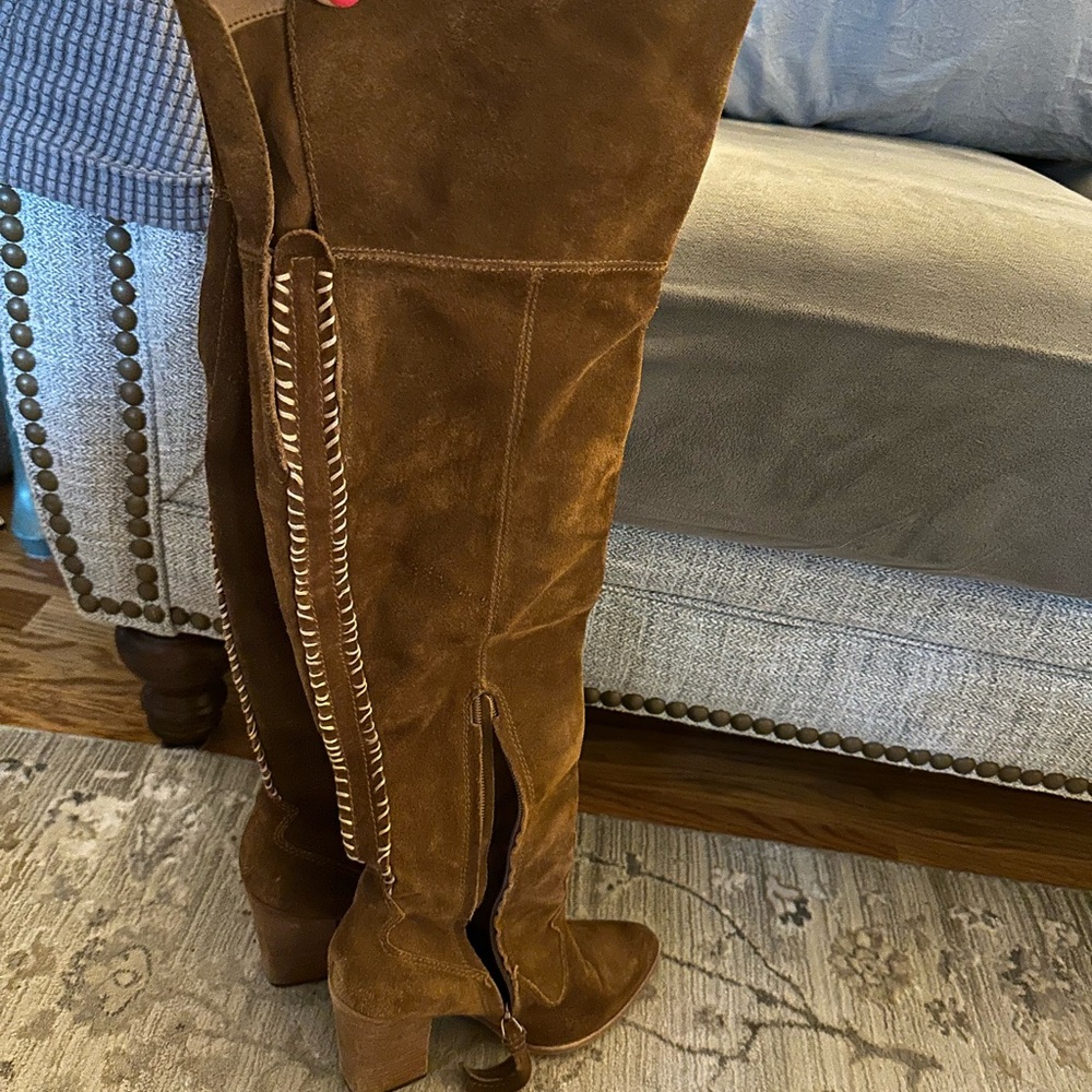 Dolce Vita over the knee suede boots